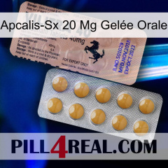 Apcalis-Sx 20 Mg Gelée Orale 41